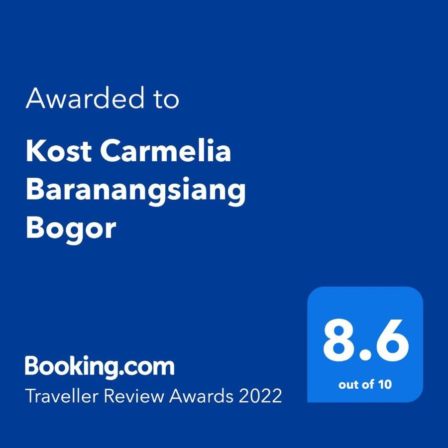 Kost Carmelia Syariah Baranangsiang Bogor Hotel Eksteriør billede